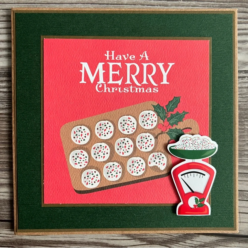 Handmade Christmas Holiday Greeting Cards Set of 12 5.5”x5.5” With Envelopes